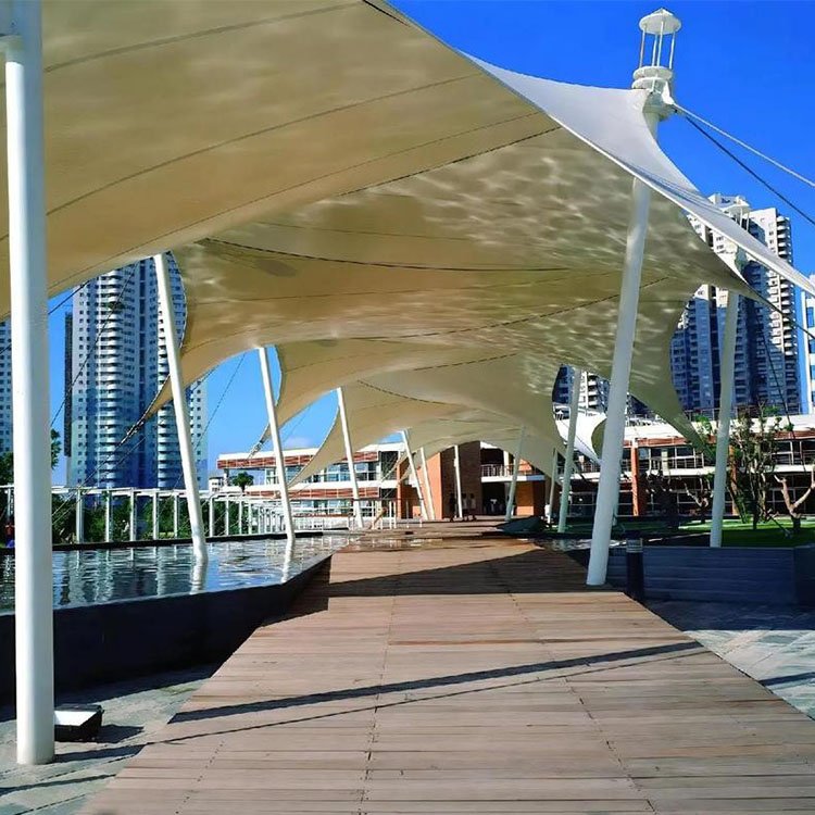 修文县膜结构景观棚