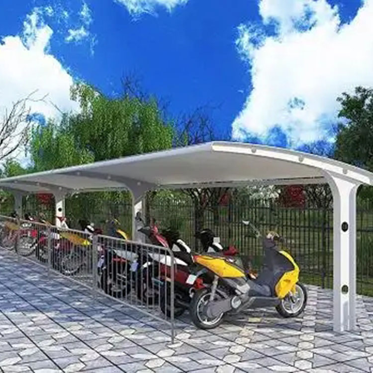 修文县膜结构电动车棚